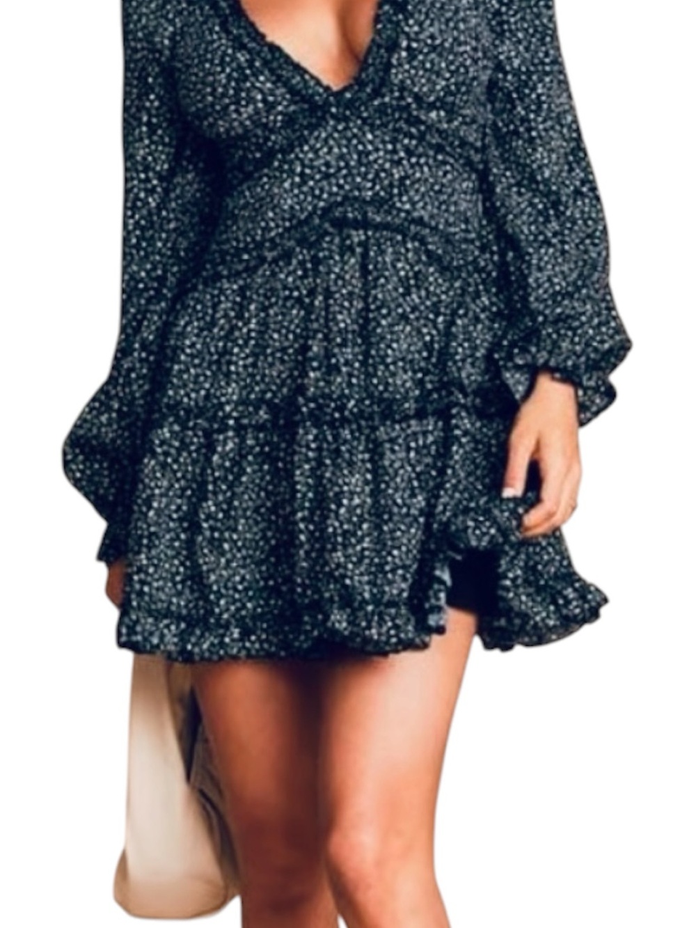 Lulus | Ruffled Mini Dress